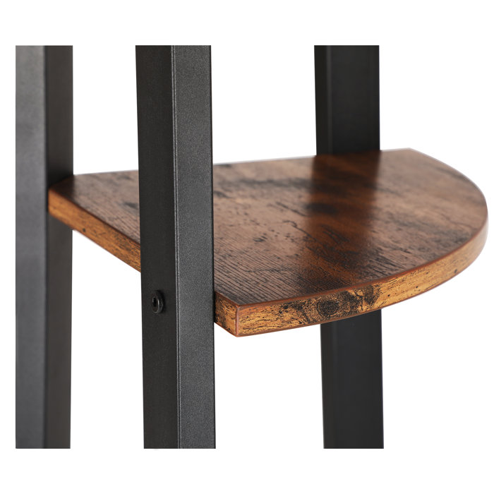 Gracie Oaks Drumm Corner Bookcase & Reviews Wayfair